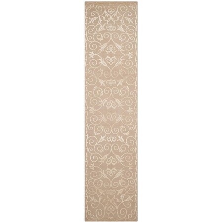 Safavieh Tibetan Hand Knotted Runner Area Rug, Beige - 2 ft. 6 in. x 10 ft. TB417A-210